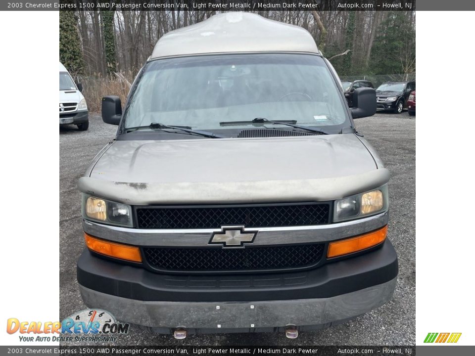 2003 Chevrolet Express 1500 AWD Passenger Conversion Van Light Pewter Metallic / Medium Dark Pewter Photo #9