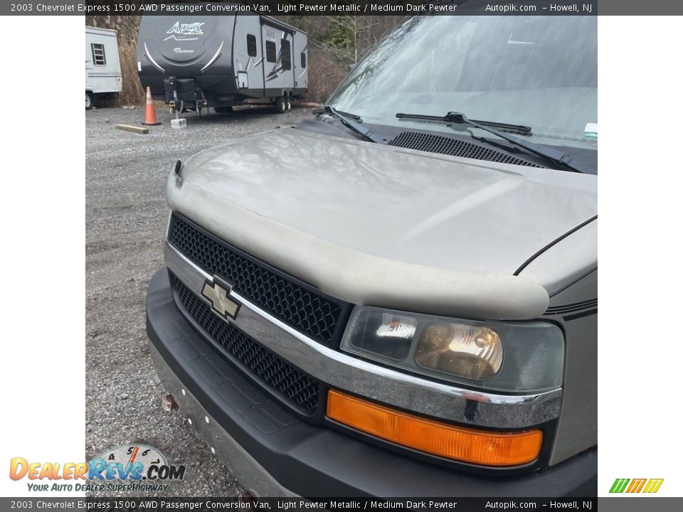 2003 Chevrolet Express 1500 AWD Passenger Conversion Van Light Pewter Metallic / Medium Dark Pewter Photo #10