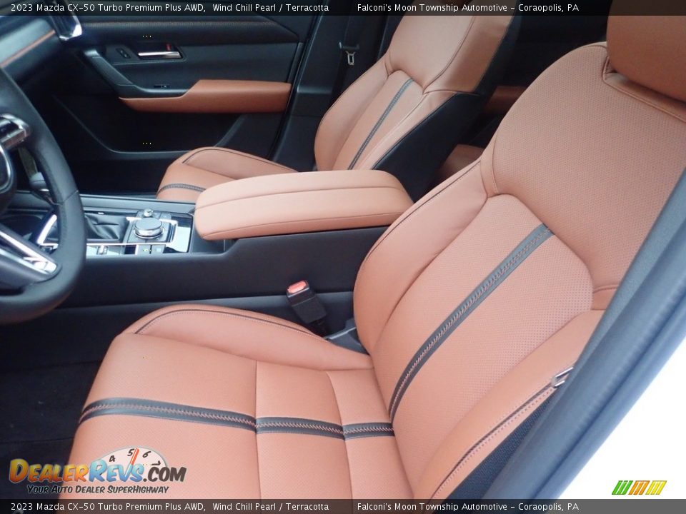 Terracotta Interior - 2023 Mazda CX-50 Turbo Premium Plus AWD Photo #11