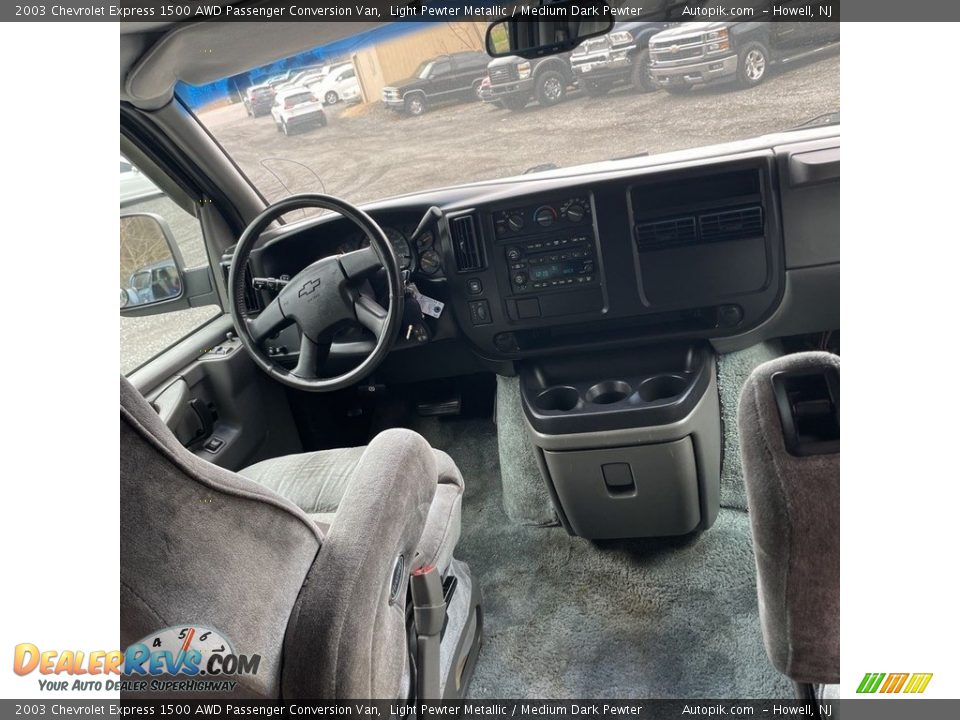 2003 Chevrolet Express 1500 AWD Passenger Conversion Van Light Pewter Metallic / Medium Dark Pewter Photo #12