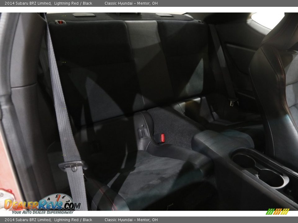 2014 Subaru BRZ Limited Lightning Red / Black Photo #16
