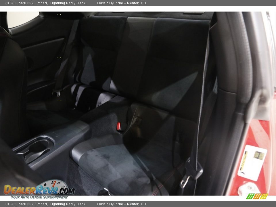 2014 Subaru BRZ Limited Lightning Red / Black Photo #17