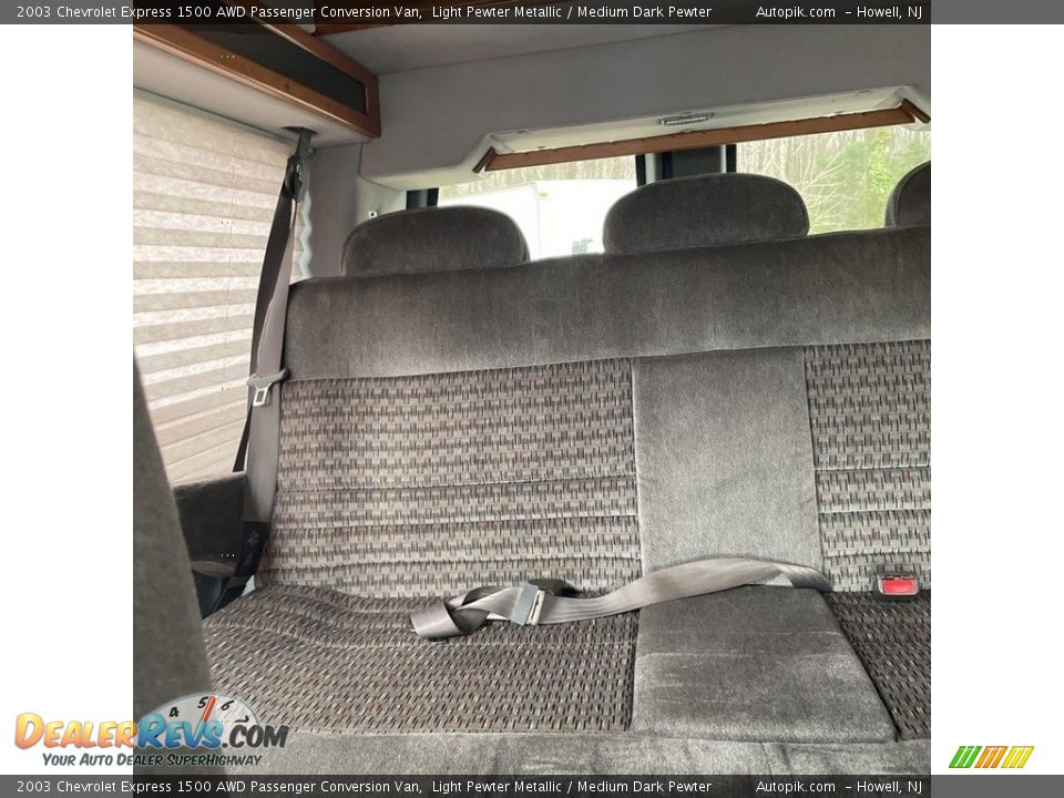 2003 Chevrolet Express 1500 AWD Passenger Conversion Van Light Pewter Metallic / Medium Dark Pewter Photo #19