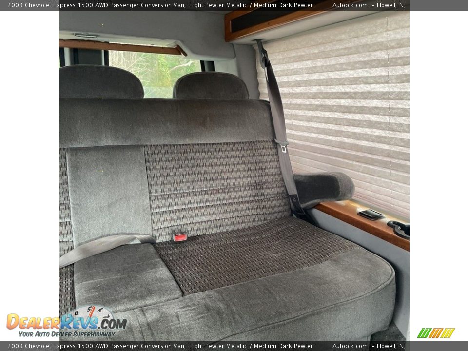 2003 Chevrolet Express 1500 AWD Passenger Conversion Van Light Pewter Metallic / Medium Dark Pewter Photo #20