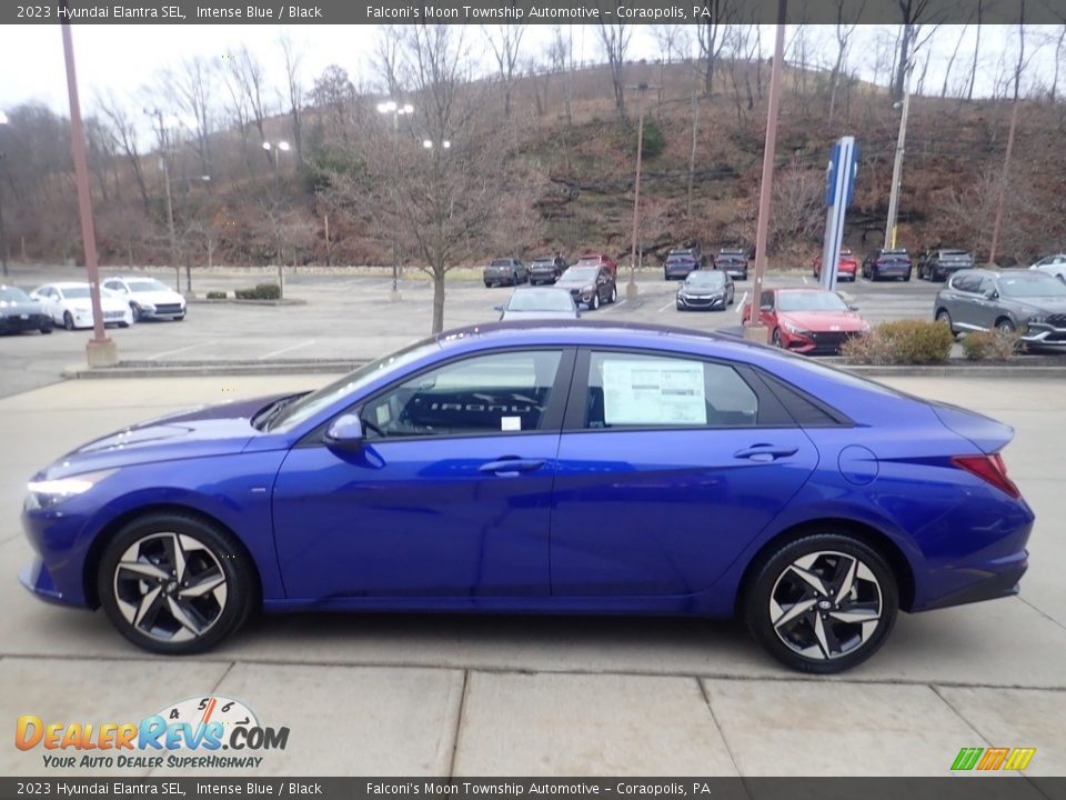 2023 Hyundai Elantra SEL Intense Blue / Black Photo #6