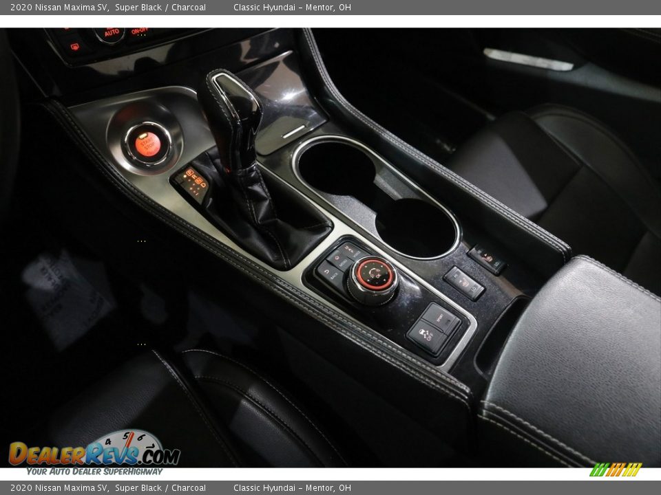 2020 Nissan Maxima SV Super Black / Charcoal Photo #14