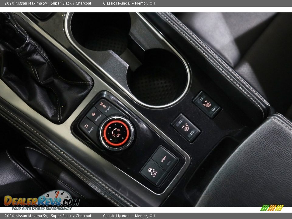 2020 Nissan Maxima SV Super Black / Charcoal Photo #15
