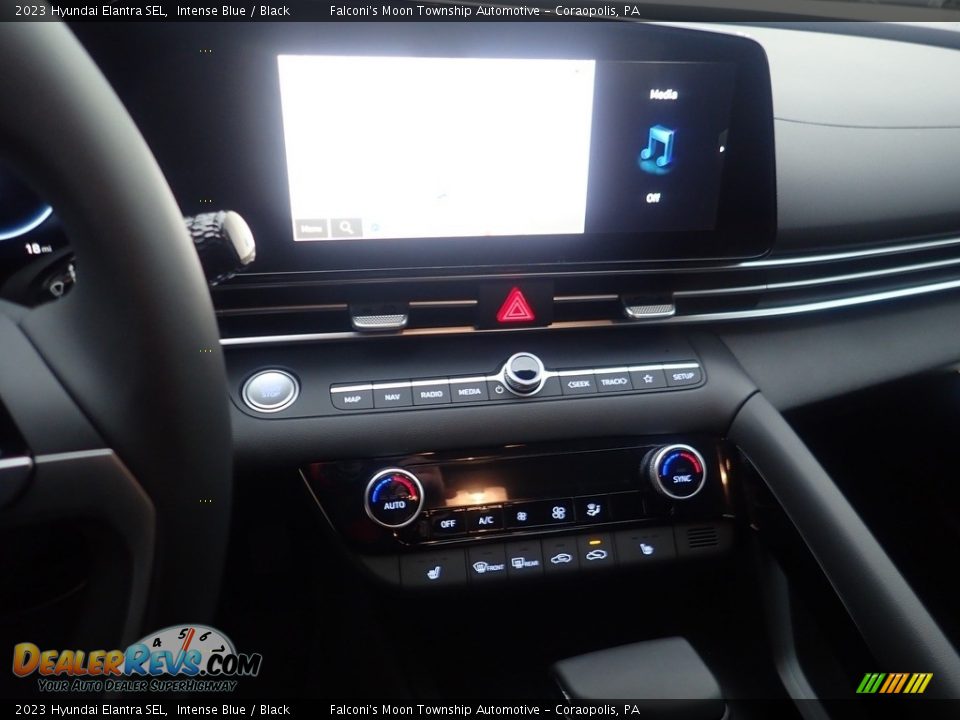 2023 Hyundai Elantra SEL Intense Blue / Black Photo #17