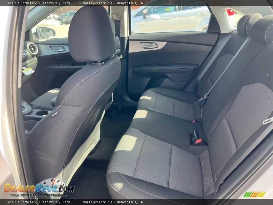 2023 Kia Forte LXS Clear White / Black Photo #12