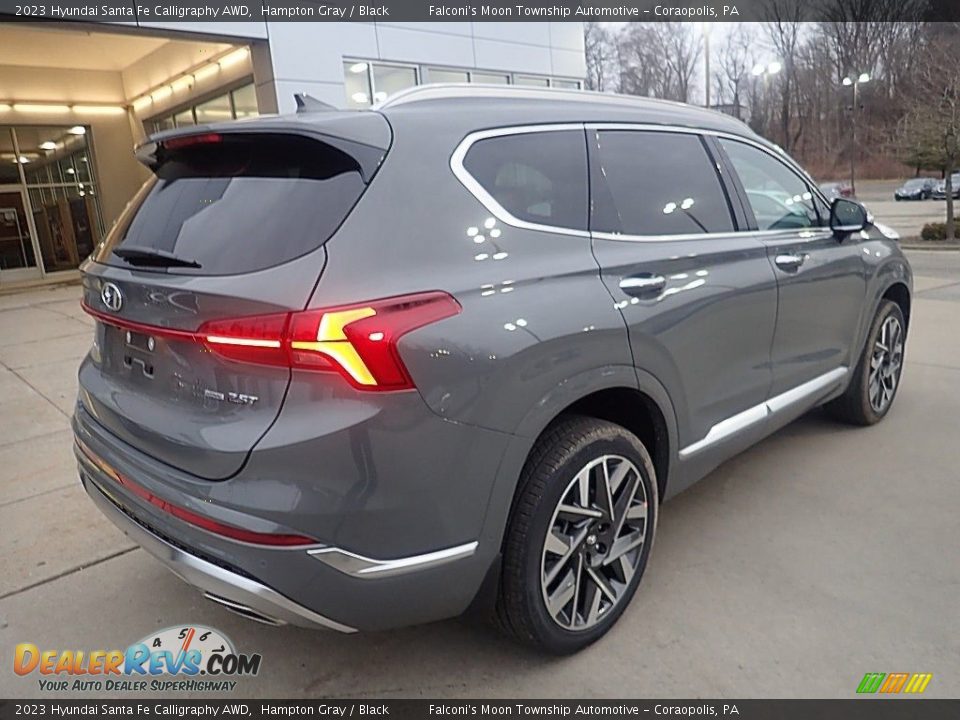 2023 Hyundai Santa Fe Calligraphy AWD Hampton Gray / Black Photo #2