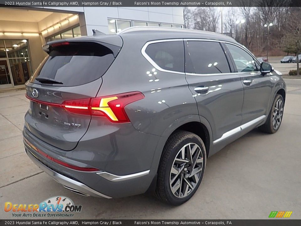 2023 Hyundai Santa Fe Calligraphy AWD Hampton Gray / Black Photo #2