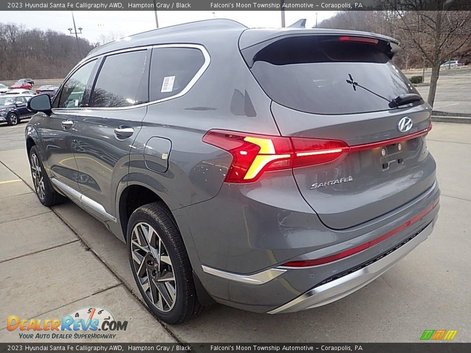 2023 Hyundai Santa Fe Calligraphy AWD Hampton Gray / Black Photo #5