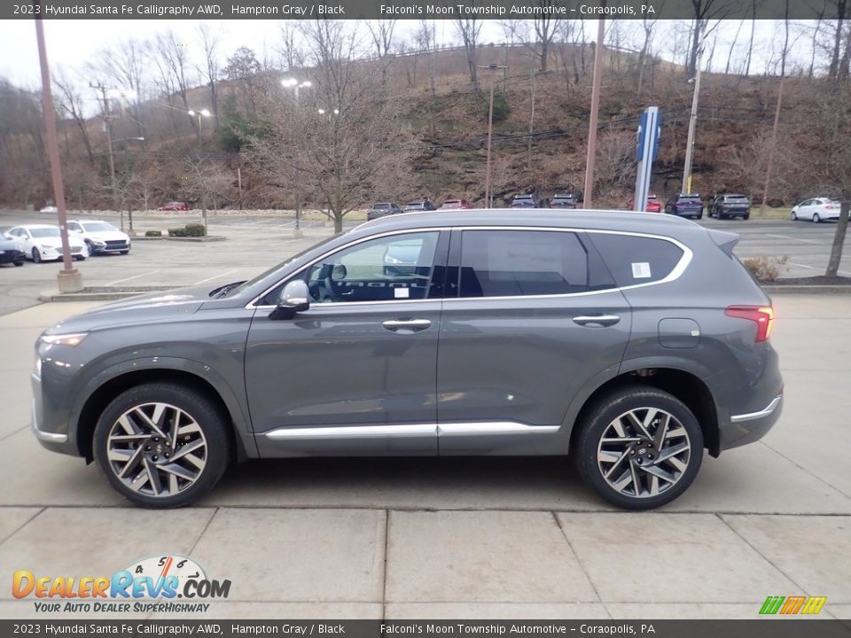 Hampton Gray 2023 Hyundai Santa Fe Calligraphy AWD Photo #6