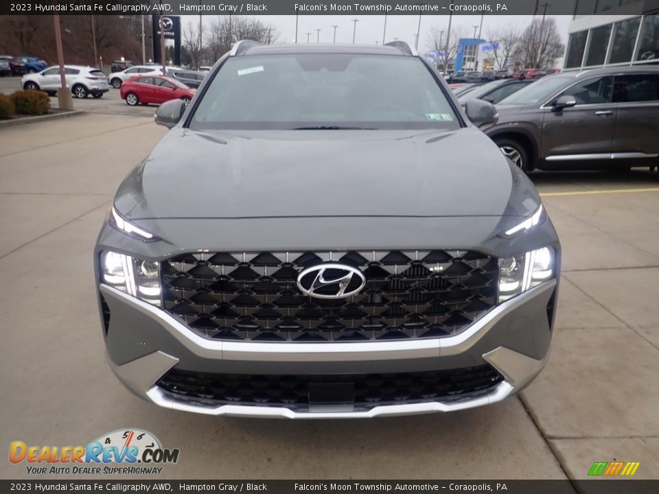 2023 Hyundai Santa Fe Calligraphy AWD Hampton Gray / Black Photo #8