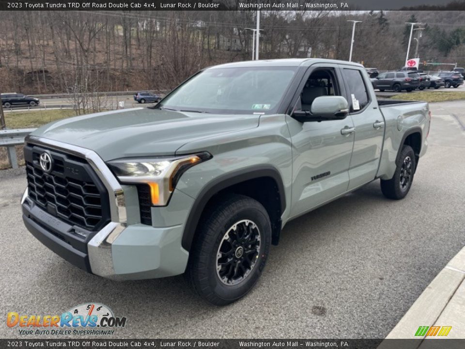 Front 3/4 View of 2023 Toyota Tundra TRD Off Road Double Cab 4x4 Photo #7