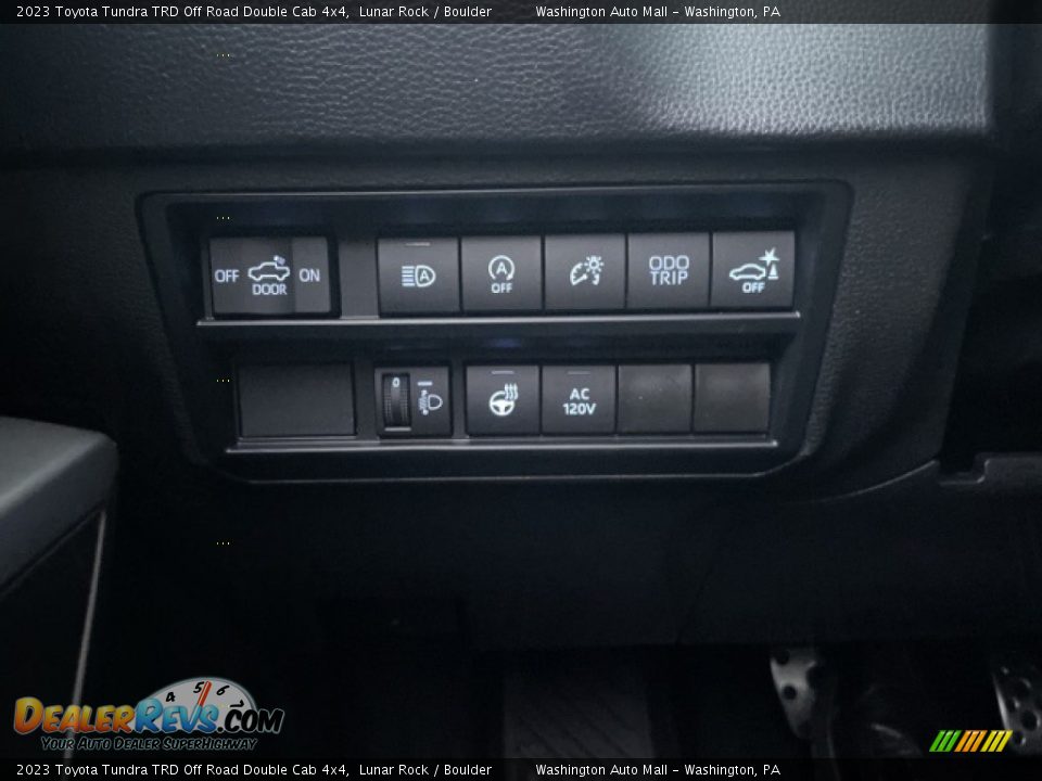 Controls of 2023 Toyota Tundra TRD Off Road Double Cab 4x4 Photo #21