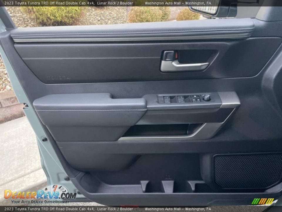 Door Panel of 2023 Toyota Tundra TRD Off Road Double Cab 4x4 Photo #22