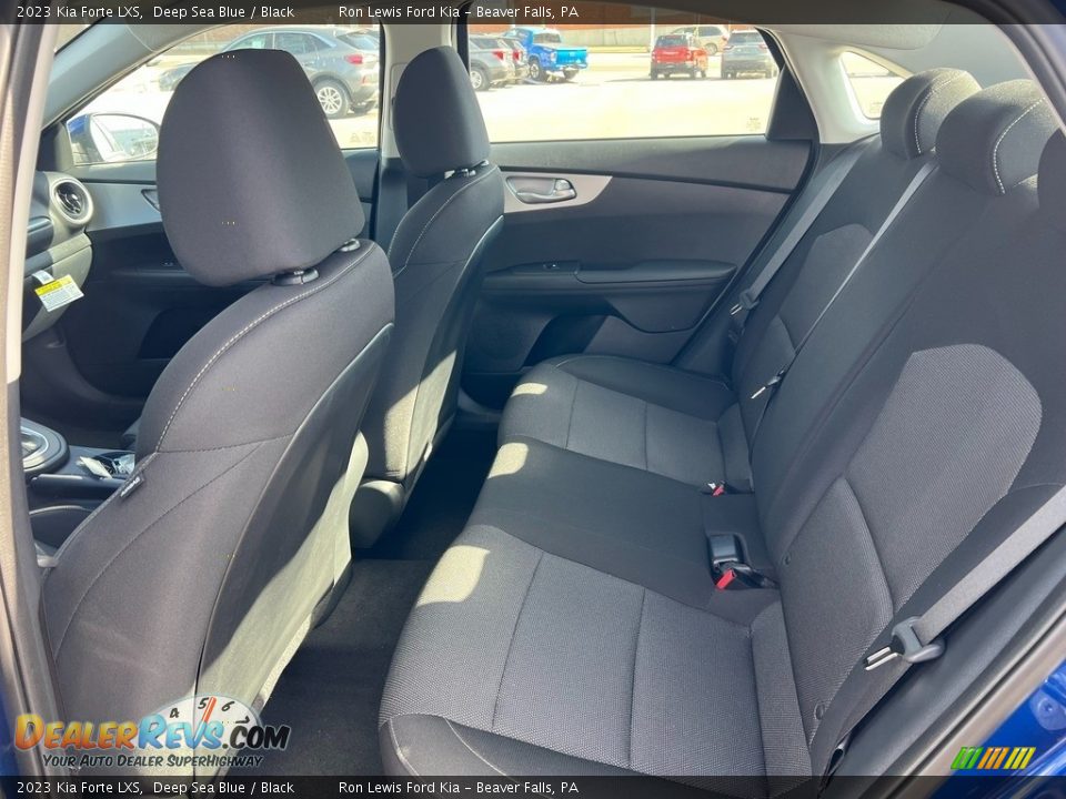 2023 Kia Forte LXS Deep Sea Blue / Black Photo #12