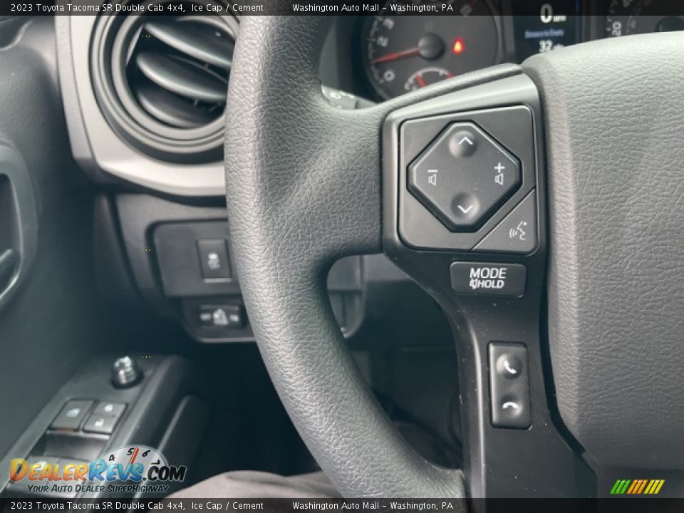 2023 Toyota Tacoma SR Double Cab 4x4 Steering Wheel Photo #18