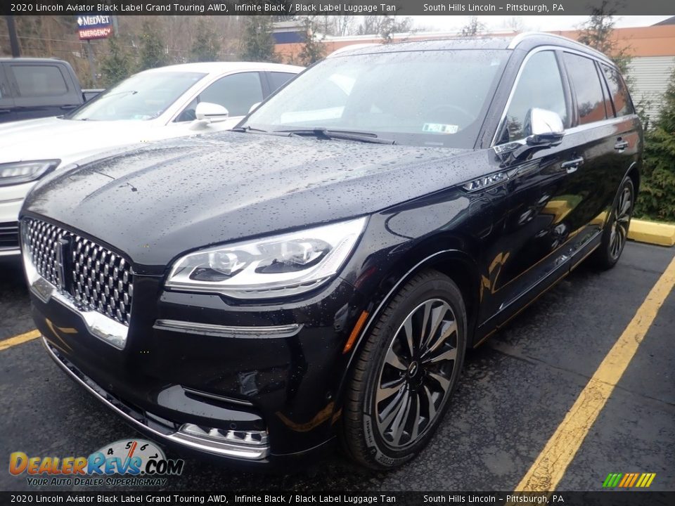 2020 Lincoln Aviator Black Label Grand Touring AWD Infinite Black / Black Label Luggage Tan Photo #1