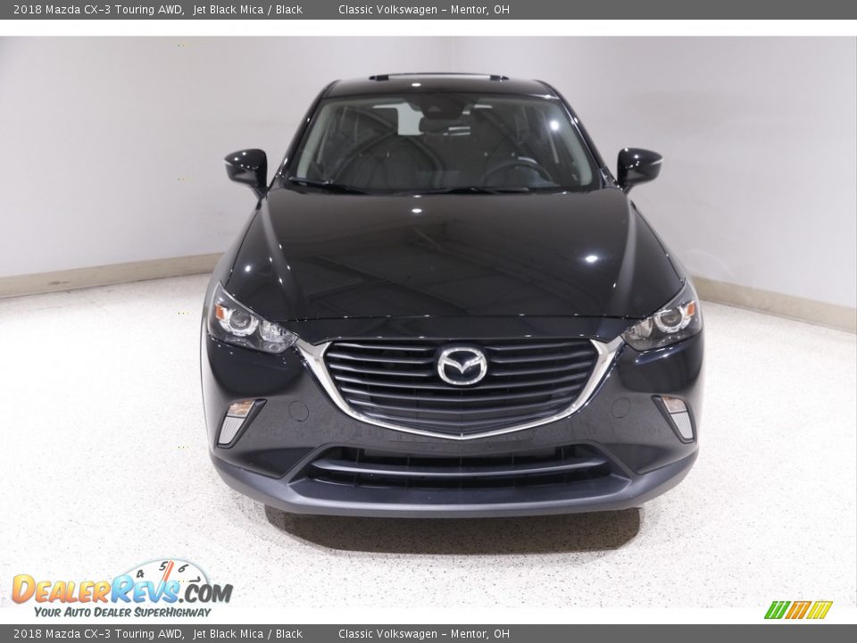 2018 Mazda CX-3 Touring AWD Jet Black Mica / Black Photo #2