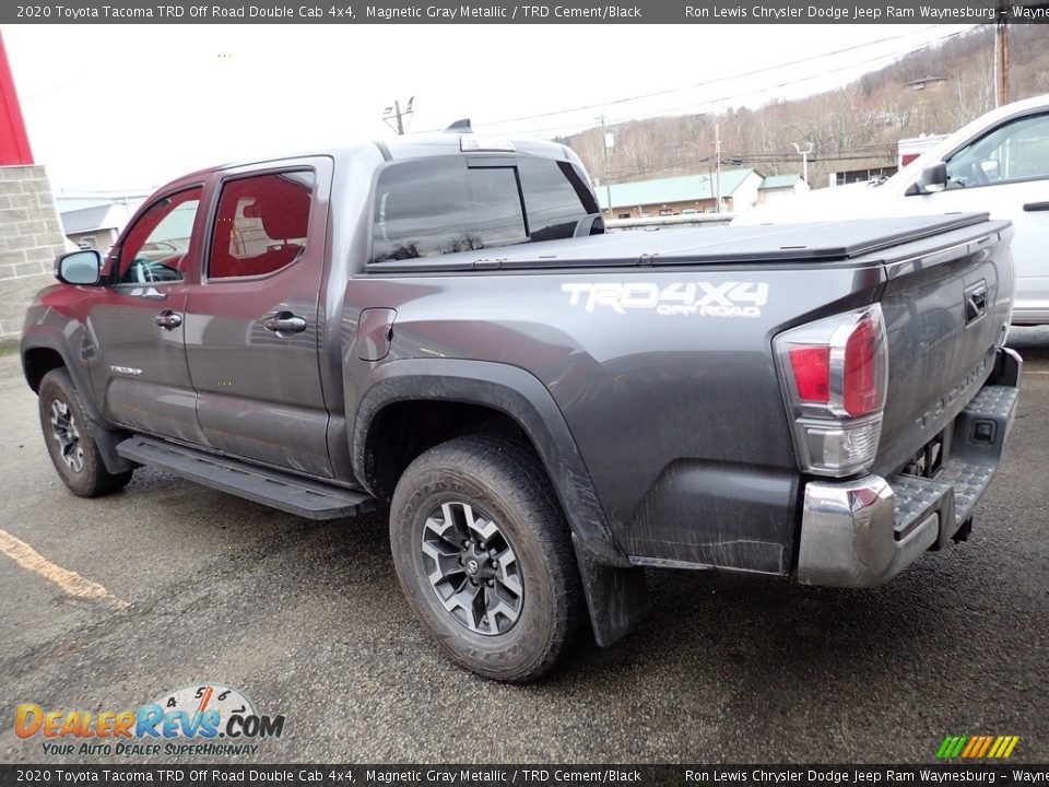 2020 Toyota Tacoma TRD Off Road Double Cab 4x4 Magnetic Gray Metallic / TRD Cement/Black Photo #2