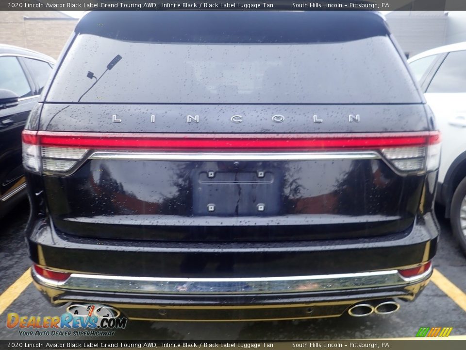 2020 Lincoln Aviator Black Label Grand Touring AWD Infinite Black / Black Label Luggage Tan Photo #3