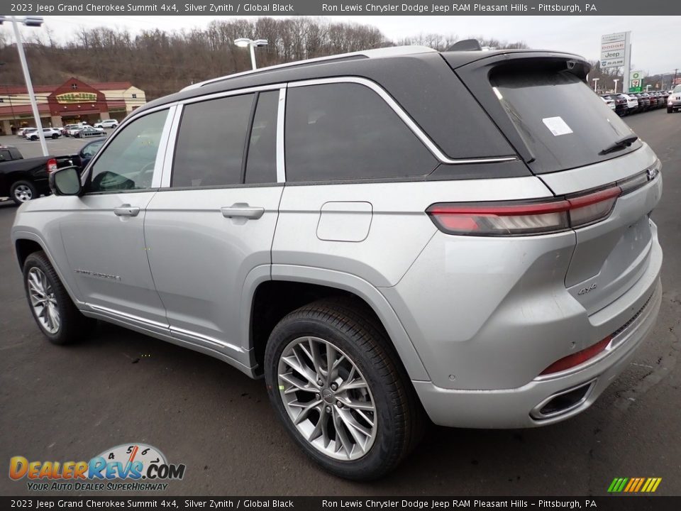 2023 Jeep Grand Cherokee Summit 4x4 Silver Zynith / Global Black Photo #3