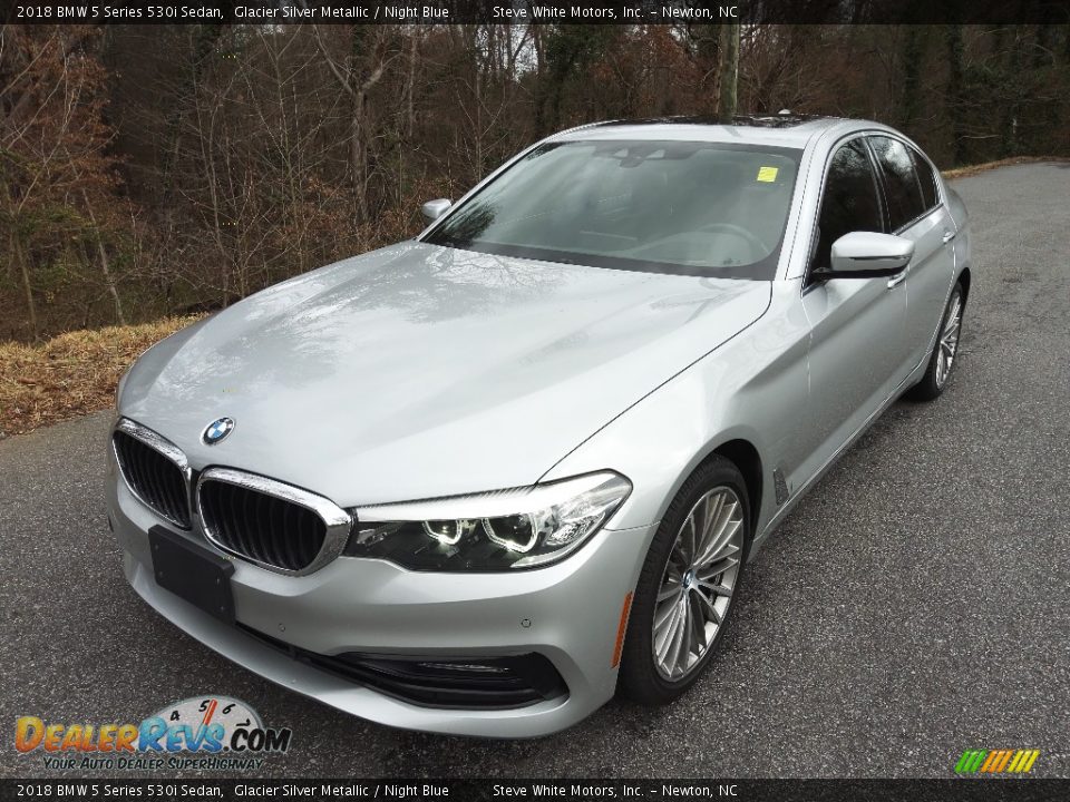 Glacier Silver Metallic 2018 BMW 5 Series 530i Sedan Photo #3