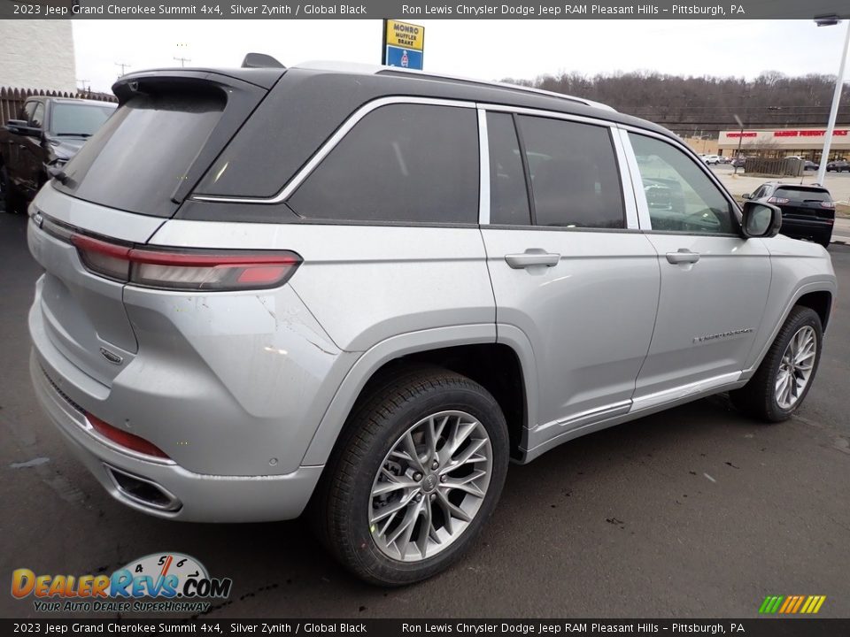 2023 Jeep Grand Cherokee Summit 4x4 Silver Zynith / Global Black Photo #6