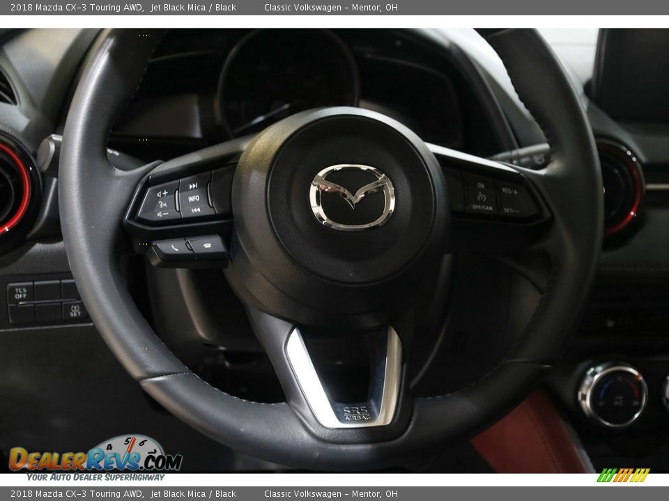 2018 Mazda CX-3 Touring AWD Jet Black Mica / Black Photo #7