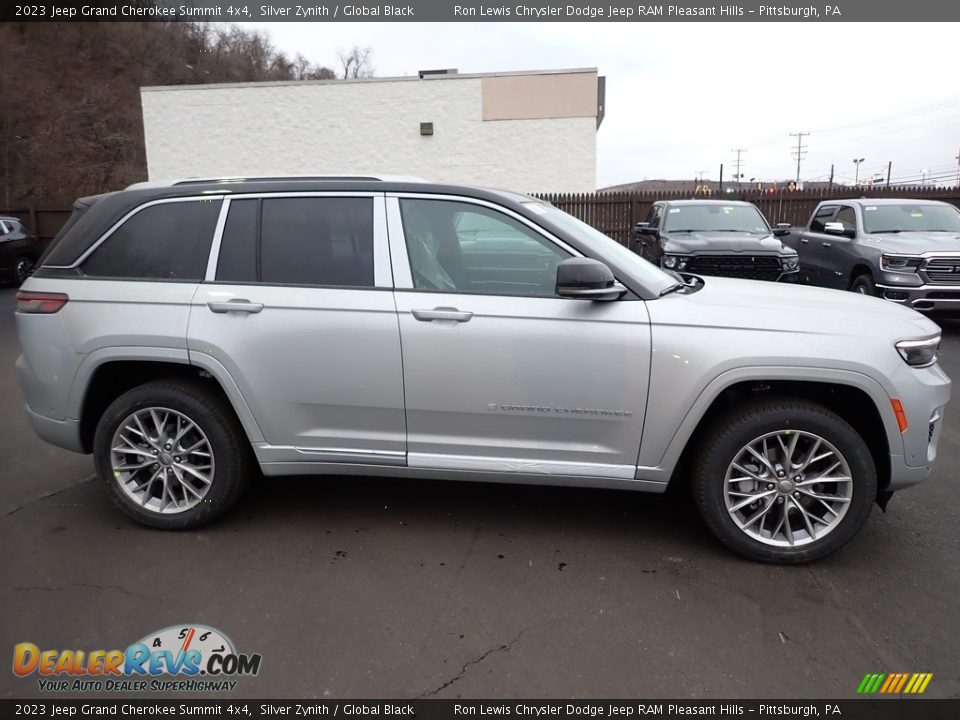 Silver Zynith 2023 Jeep Grand Cherokee Summit 4x4 Photo #7