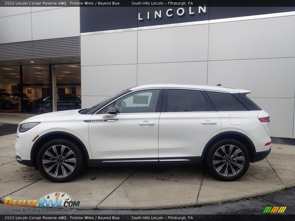 Pristine White 2020 Lincoln Corsair Reserve AWD Photo #2