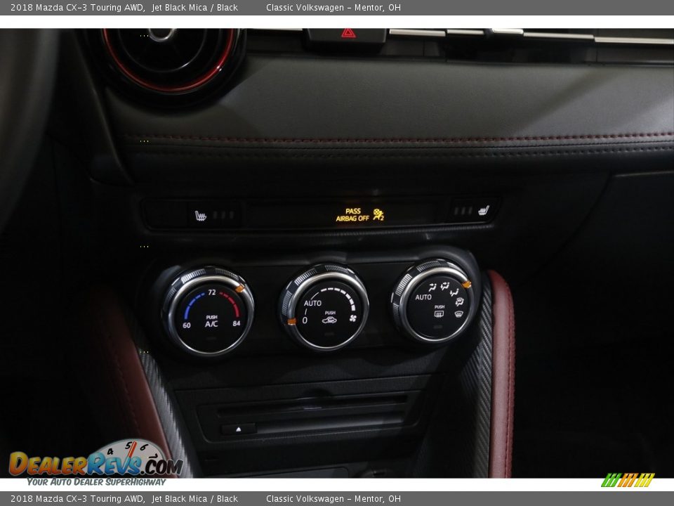 2018 Mazda CX-3 Touring AWD Jet Black Mica / Black Photo #13