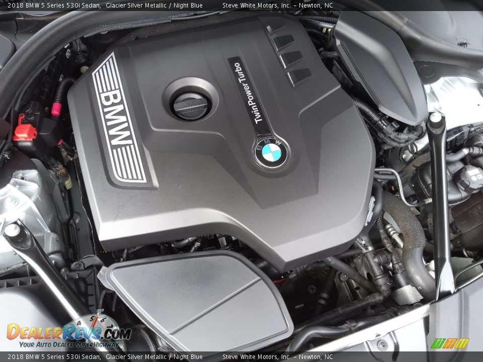 2018 BMW 5 Series 530i Sedan 2.0 Liter DI TwinPower Turbocharged DOHC 16-Valve VVT 4 Cylinder Engine Photo #10