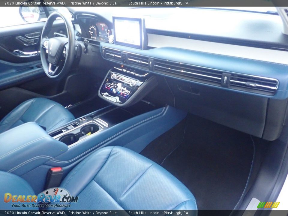 Beyond Blue Interior - 2020 Lincoln Corsair Reserve AWD Photo #12