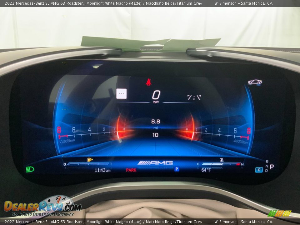 2022 Mercedes-Benz SL AMG 63 Roadster Gauges Photo #18