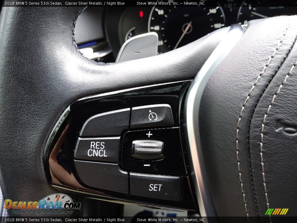 2018 BMW 5 Series 530i Sedan Steering Wheel Photo #18