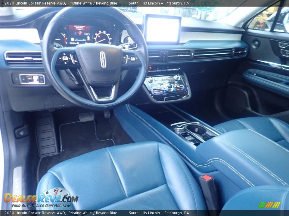 Beyond Blue Interior - 2020 Lincoln Corsair Reserve AWD Photo #17