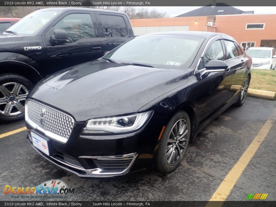 2019 Lincoln MKZ AWD Infinite Black / Ebony Photo #1