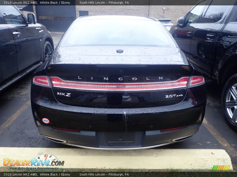 2019 Lincoln MKZ AWD Infinite Black / Ebony Photo #3