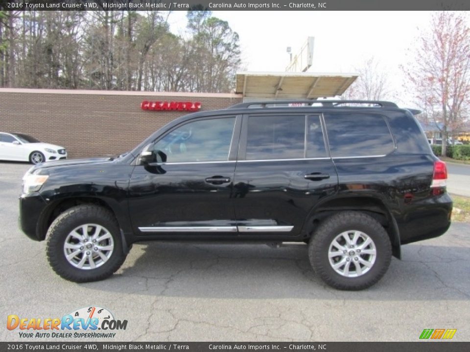 Midnight Black Metallic 2016 Toyota Land Cruiser 4WD Photo #7