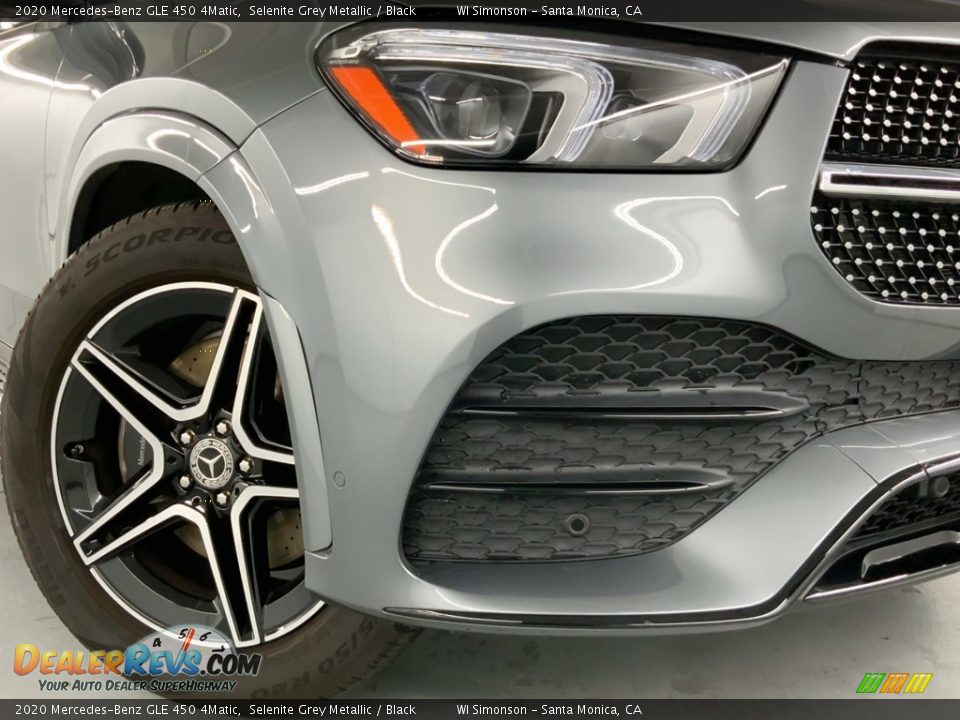 2020 Mercedes-Benz GLE 450 4Matic Selenite Grey Metallic / Black Photo #3