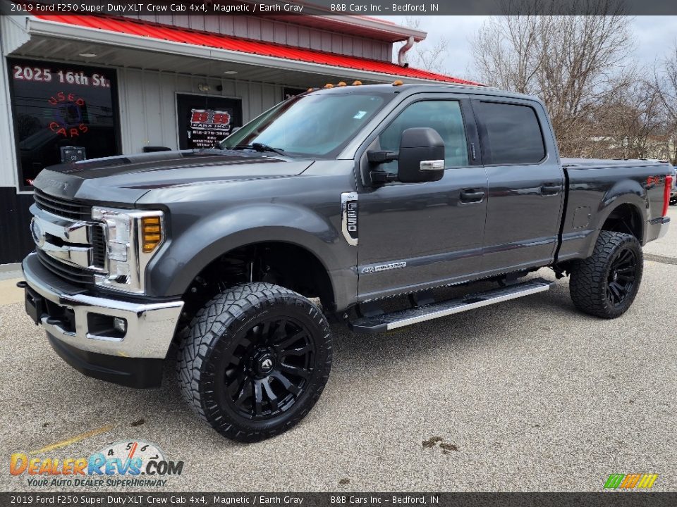 2019 Ford F250 Super Duty XLT Crew Cab 4x4 Magnetic / Earth Gray Photo #33