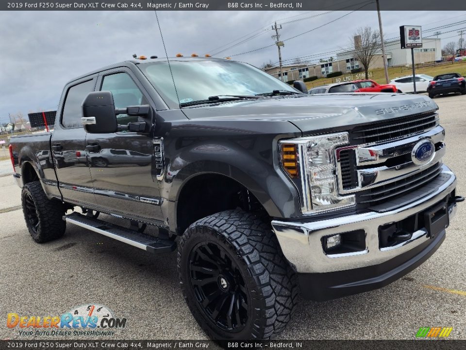 2019 Ford F250 Super Duty XLT Crew Cab 4x4 Magnetic / Earth Gray Photo #34