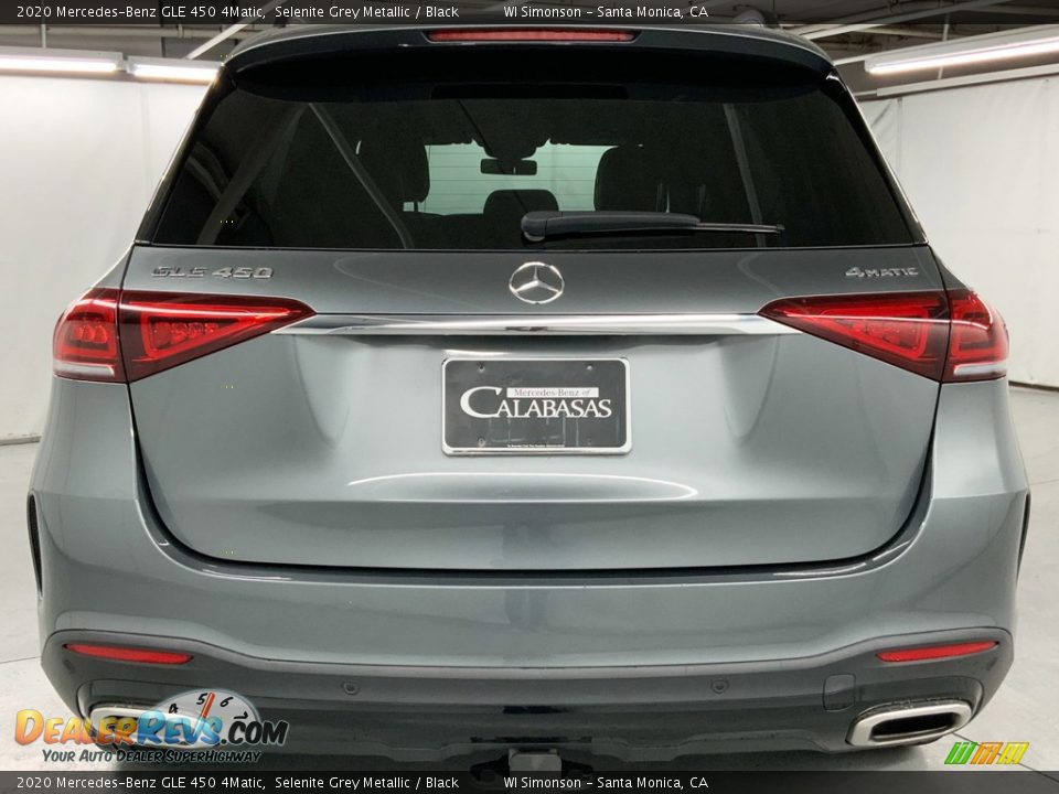 2020 Mercedes-Benz GLE 450 4Matic Selenite Grey Metallic / Black Photo #7