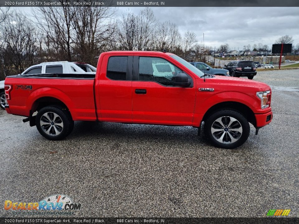 2020 Ford F150 STX SuperCab 4x4 Race Red / Black Photo #1