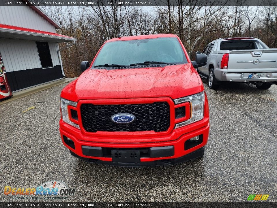 2020 Ford F150 STX SuperCab 4x4 Race Red / Black Photo #3