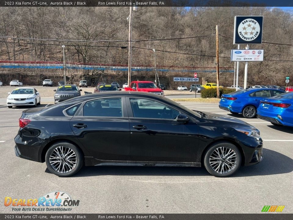 2023 Kia Forte GT-Line Aurora Black / Black Photo #5