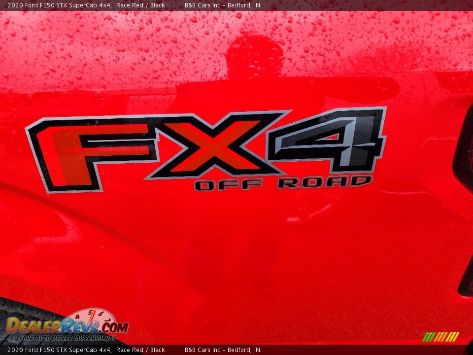 2020 Ford F150 STX SuperCab 4x4 Race Red / Black Photo #7